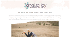 Desktop Screenshot of analisa-joy.com